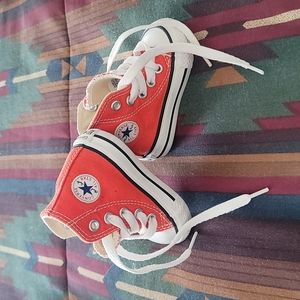 Converse baby shoe